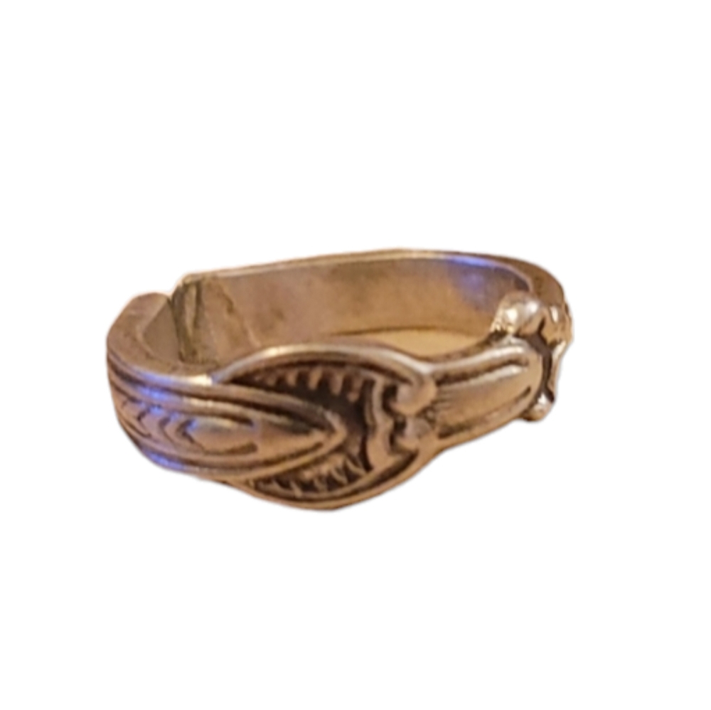 Handmade Vintage Spoon Ring Size 4
